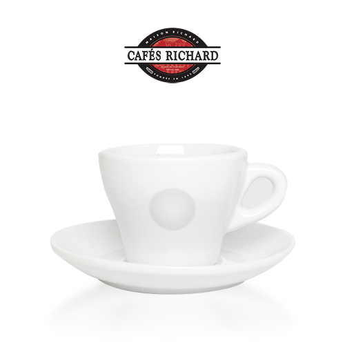 [Cafes Richard] PERLE NOIRE Double Espresso Cup