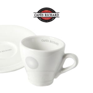 [Cafes Richard] PERLE NOIRE Cappuccino Cup
